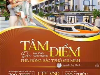 Suncasa square thanh toán 30% sở hữu ngay nhà phố thương mại trung tâm vsip chỉ 3,5 tỷ/100m2