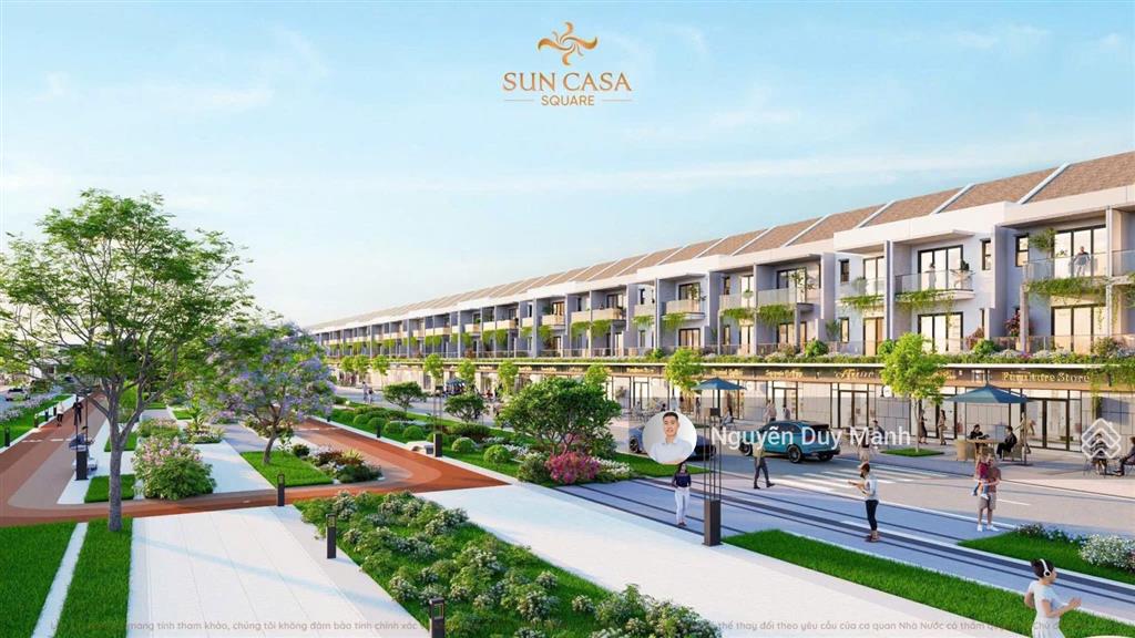 Nhà phố sun casa square  sở hữu ngay chỉ với 1 tỷ đồng nhận nhà ngay trung tâm vsip iia bình dương