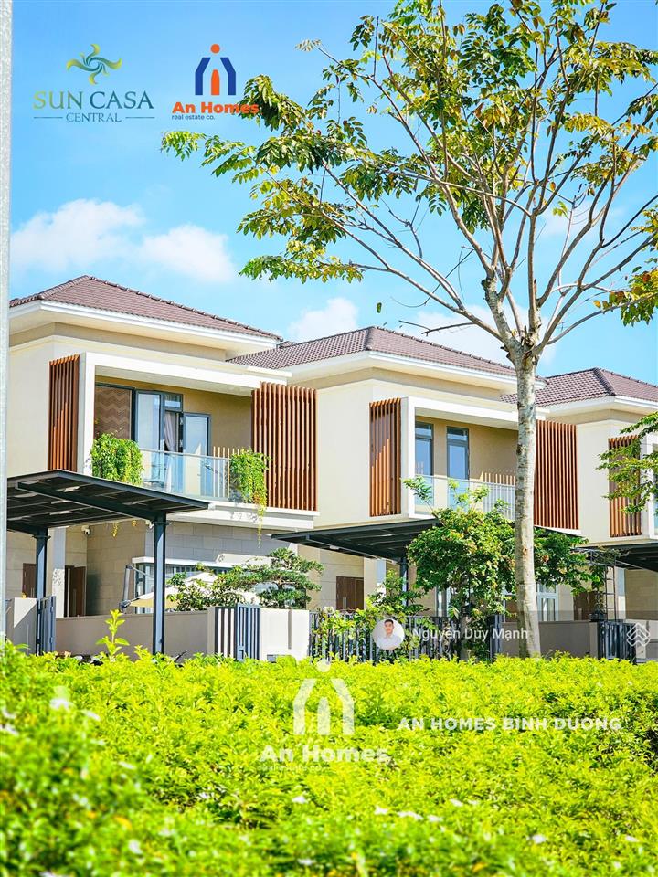 Bán gấp căn biệt thự đơn lập suncasa central 250m2 vị trí đẹp ngay vsip ii giá chỉ 6,99 tỷ full