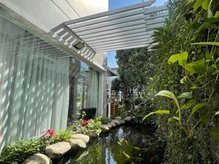 Bán bt sân vườn, 8x25m, nhà đầy đủ nội thất, giá 18,5 tỉ, sổ hồng