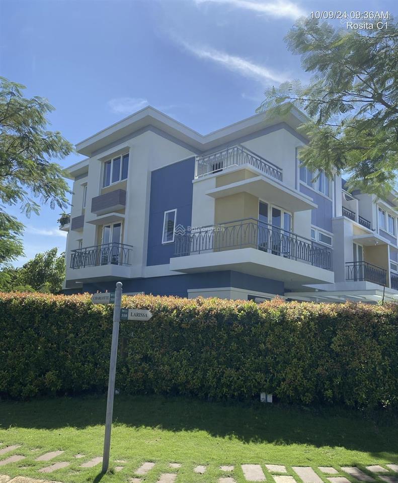 Bán biệt thự góc rosita 245m2, nhà thô, sổ hồng, giá 16.4 tỷ (tl)