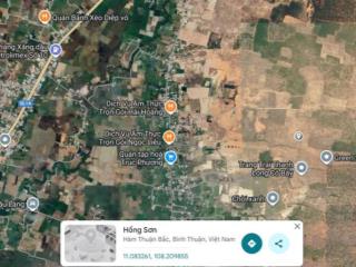 Bán hơn 5,6 ha đất thôn 2, xã hồng sơn, hàm thuận bắc, bình thuận giá 2tỷ/ha