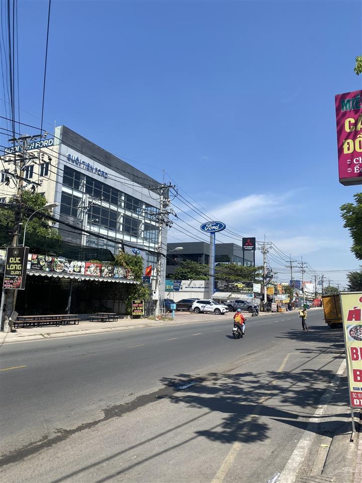 Siêu phẩm! bán gấp mt hoàng hữu nam, dt 32m*100m=3200m2, thổ cư vuông vức. giá tốt 250 tỷ tl