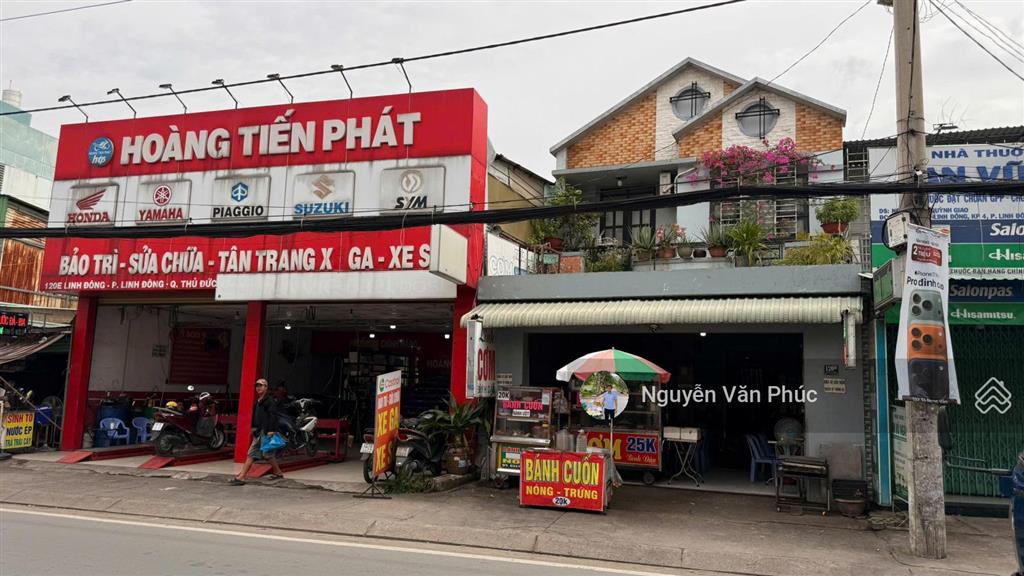 Hot! mtkd linh đông, thủ đức. dt 9.5m*22m=200m2 vuông vức. hđ thuê 40tr/th. giá bán 20 tỷ.