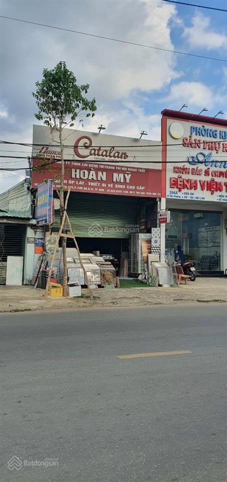 Nhà mt lê văn khương, dt 16x60m, tổng 957m2 có 400m2 thổ đường container, giá 48.5 tỷ đường xe cong