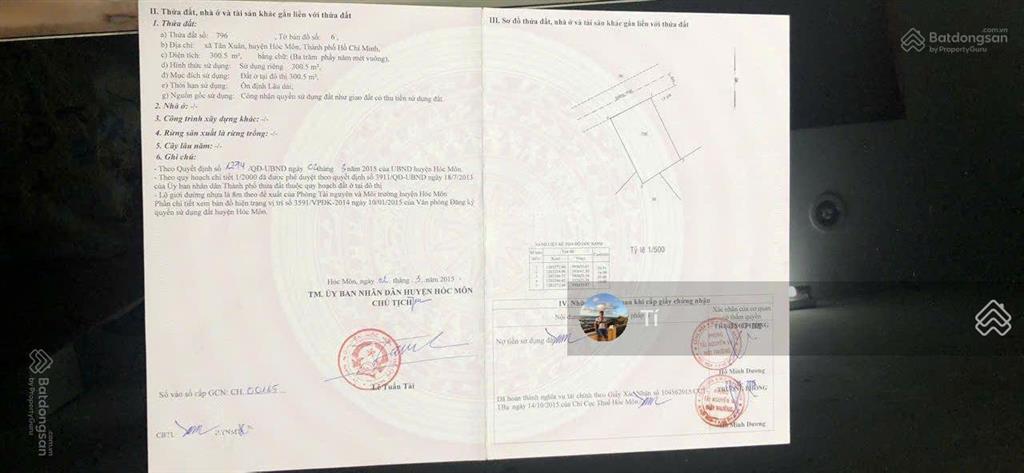 Bán lô đất 9x20m, full thổ cư 169m2, 1/ tô ký, tân xuân, hóc môn, hẻm 8m, giá 8.5 tỷ, cách q12 800m
