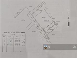 Đất nguyễn văn quá sát gò vấp dt 5x21,5 thổ 107m2 giá 6.8 tỷ hxh 5m thông ngay tô ký sát quang trun