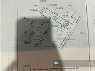 Nhà mặt tiền nhánh nguyễn ảnh thủ dt 4,65x23,5m nở 6,3m tổng dt 112m2 trệt 2 lầu giá 7.9 tỷ