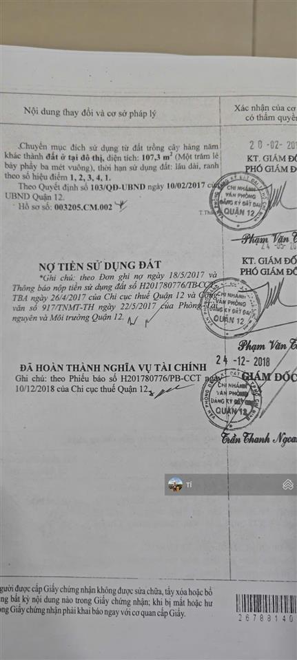 Bán lô đất 10x22 nguyễn văn quá giao tô ký sat gò vấp ful thổ cư giá 13.6 tỷ hẻm thông xd chdv