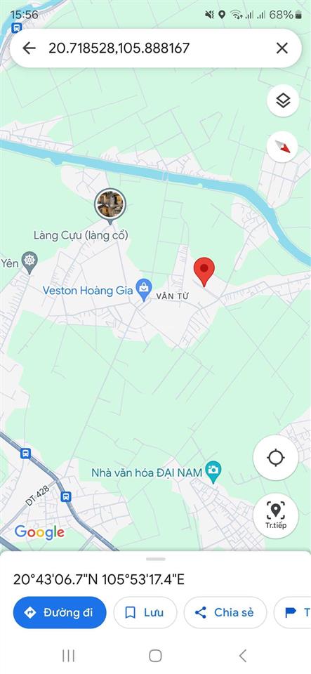 Chính chủ bán lô đất thôn cựu  xã chuyên mỹ  hà nội  cách trung tâm hà nội hơn 30km