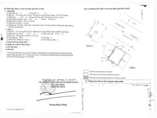 Bán mt 125 hoàng hoa thám  bình thạnh (hđ thuê 40 tr/tháng)