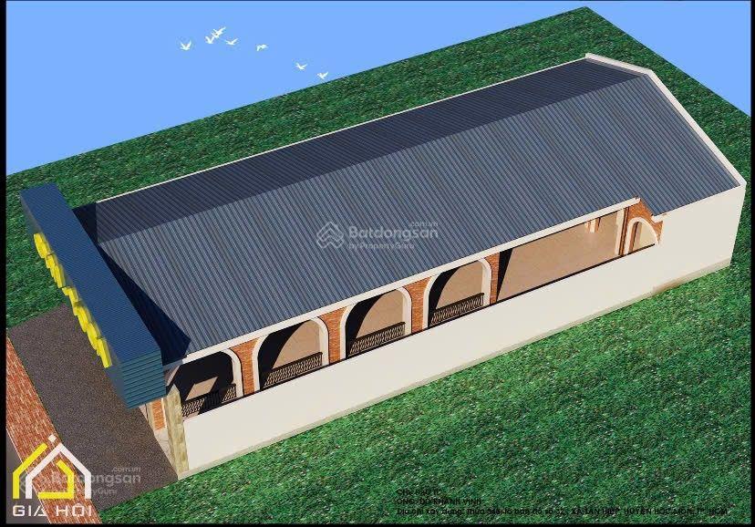 Cho thuê nhà nguyên căn (12m x 31m), mặt tiền đường đỗ văn dậy, hóc môn vị trí kinh doanh tốt