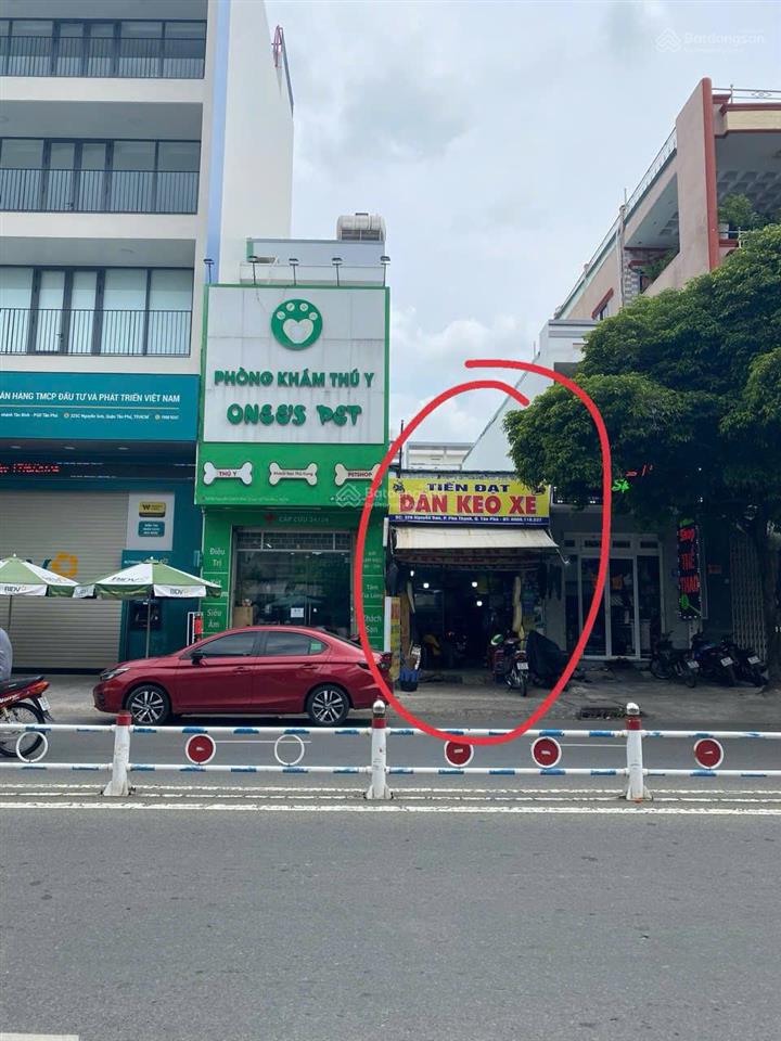 Bán nhà mặt tiền 329 nguyễn sơn, p phú thạnh, quận tân phú