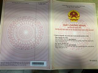 Hạ giá bán 100m2 tái định cư đại học quốc gia trong 10 ngày sổ đỏ chính chủ mã lô c9  17