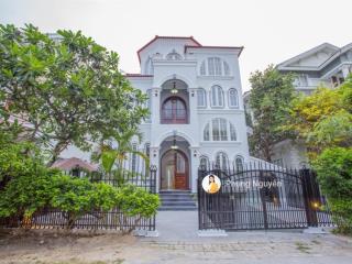 Bán biệt thự an viên nha trang, 264m2, 3 tầng 4 ngủ, phong cách châu âu, giá 27,5 tỷ