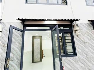 Nhà mới 2pn hẻm oto ở 1/ ngắn võ thị phải quận 12 gần chợ thiếc. giá 790tr còn bớt