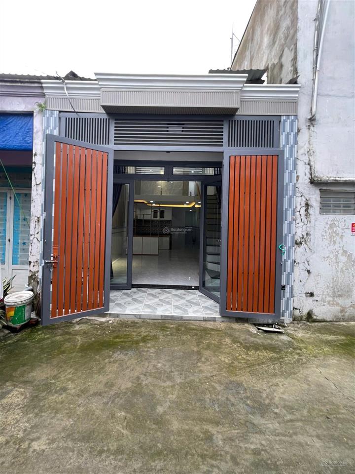 Nhà 1 trệt 1 lững 2pn 2wc (dt 4x13m) ở lê văn khương quận 12. giá 1tỷ638tr còn bớt