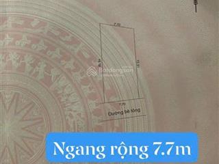 Cần bán lô đất thành phố đà nẵng gần sông . ngang 7.7m . đường ô tô 5m
