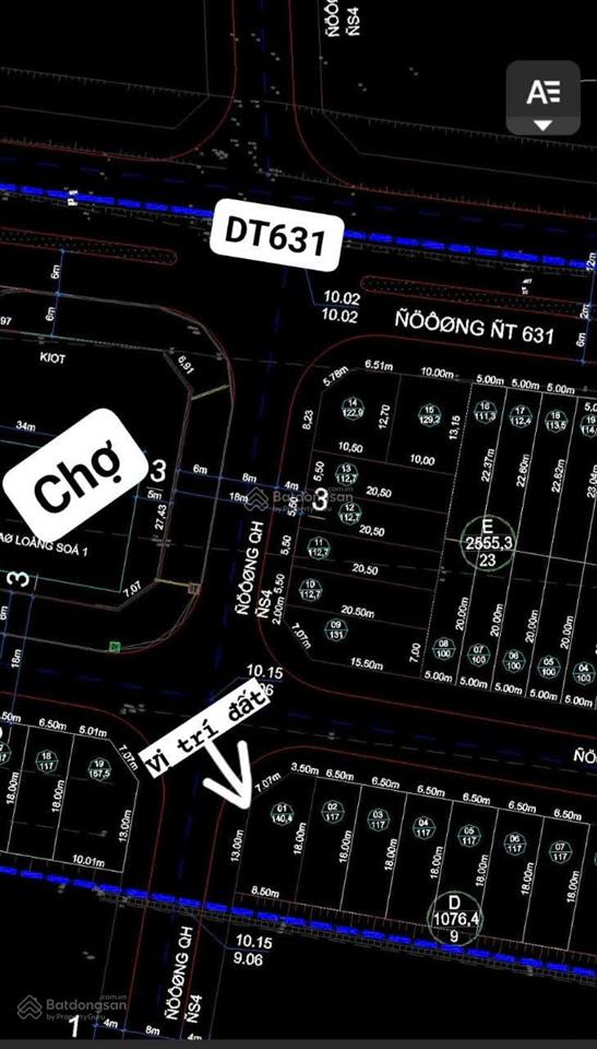 Chính chủ cần bán lô góc ngay chợ quán mới, nhơn hạnh, an nhơn. 0935 739 ***
