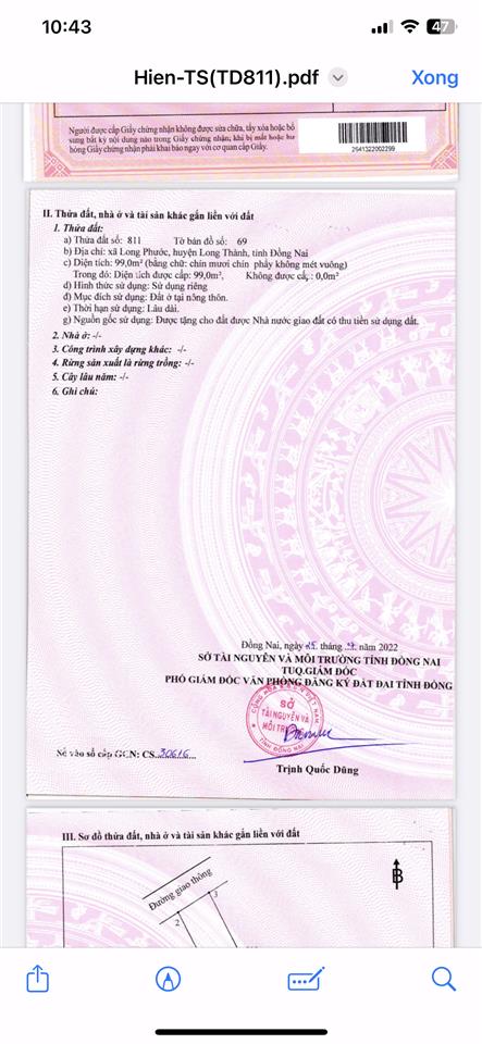 2 lô đất ngộp long phước, 1.3 tỷ/lô, hỗ trợ vay, 5x20m, full thổ cư, dân đông, đối diện quân đội