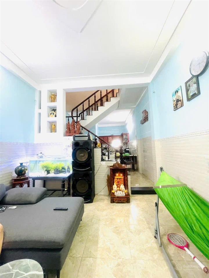 Bán nhà 1 lầu sổ hồng riêng hoàn công đầy đủ dt 4x15m, thạnh xuân, quận 12