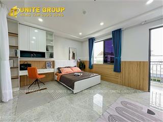 Cho thuê 1pn ban công lớn full nội thất mặt tiền trần xuân soạn p. tân kiểng, ngay cầu kênh tẻ q7