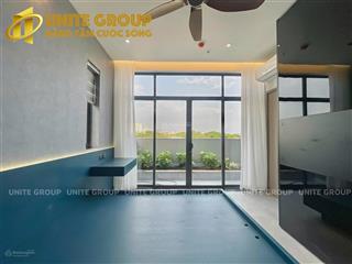 Cho thuê căn hộ 1pn, studio ban công to mặt tiền bến văn đồn, q4, full nội thất