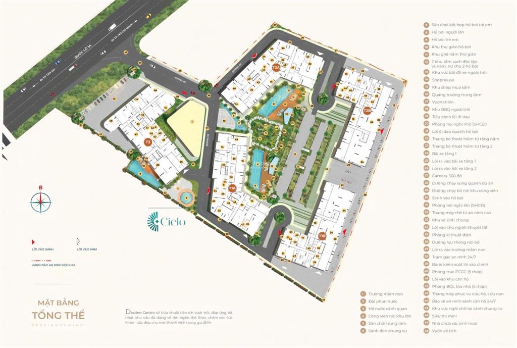 Sở hữu căn hộ 2pn destino centro, view hồ bơi. pháp lý chuẩn. tt 309tr đến khi nhận nhà, ck 11,5%