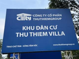 Bán đất dự án thủ thiêm villa phường thạnh mỹ lợi, q. 2