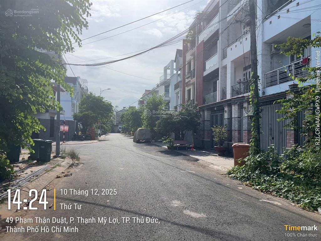 Bán đất diện tích 5x17.5 gia 11tỷ8 khu dân cư số 1 phường thạnh mỹ lợi q. 2 cũ