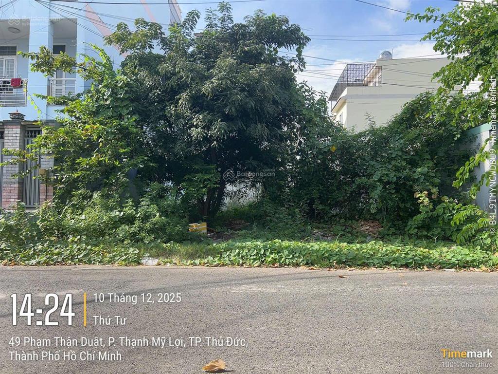 Bán đất diện tích 5x17.5 gia 11tỷ8 khu dân cư số 1 phường thạnh mỹ lợi q. 2 cũ