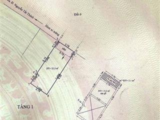 Bán nhà hẻm 3m gần đại học nguyễn tất thành