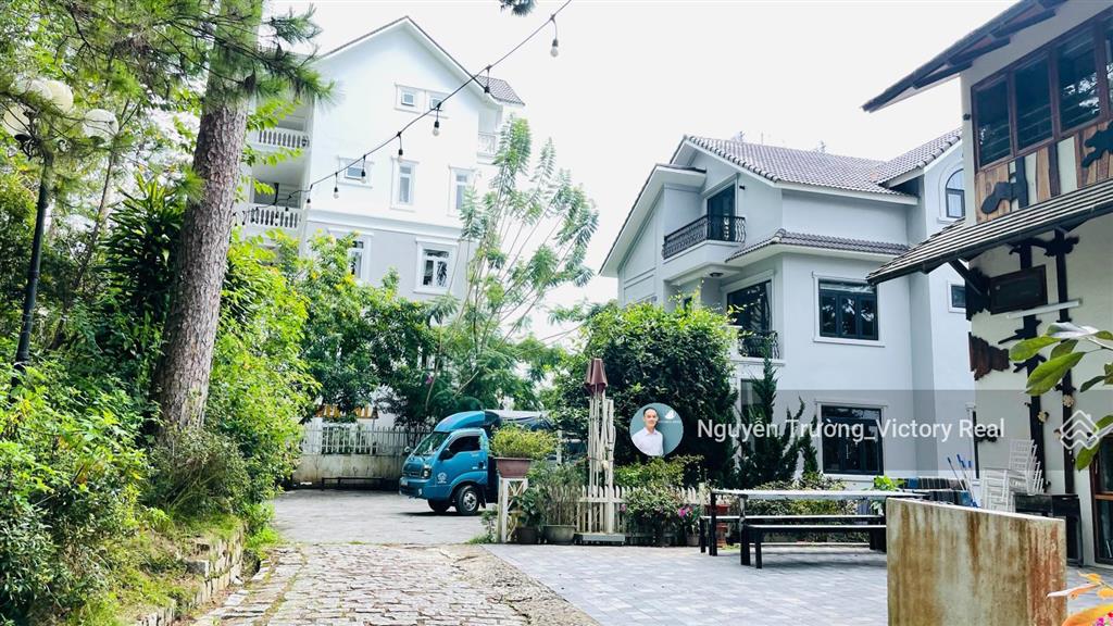 Biệt thự du lịch cao cấp khởi nghĩa bắc sơn, phường 10, đà lạt 1.140m2 (ngang 33m, dài 38m)