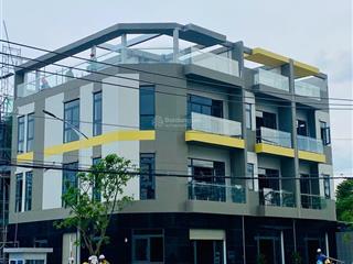 Nhà phố 1 trệt 2 lầu 1 sân thượng 4pn, trả trước 1.2 tỷ nhận nhà
