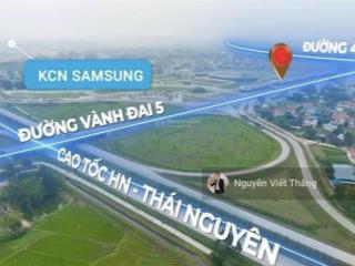 Khu dân cư tân tiến phổ yên 100m thu gốc về 19,5 triệu/m2.