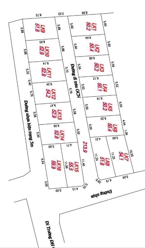 52.9M ĐẤT XUÂN KHANH - P. TÙNG THIỆN - SƠN TÂY - HÀ NỘI. GIÁ CHỈ NHỈNH 1.2 TỶ