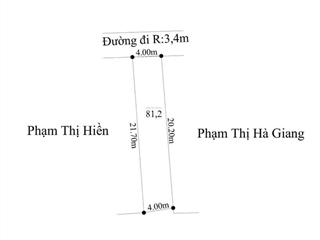 Bán đất đường thông tại phường hoa động, thủy nguyên, hải phòng, 81m2