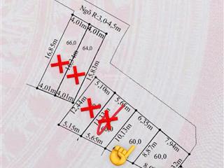 Bán đất tại lâm động, thủy nguyên, hải phòng, giá tốt chỉ với 1,05 tỷ, 60 m2, oto đỗ cửa