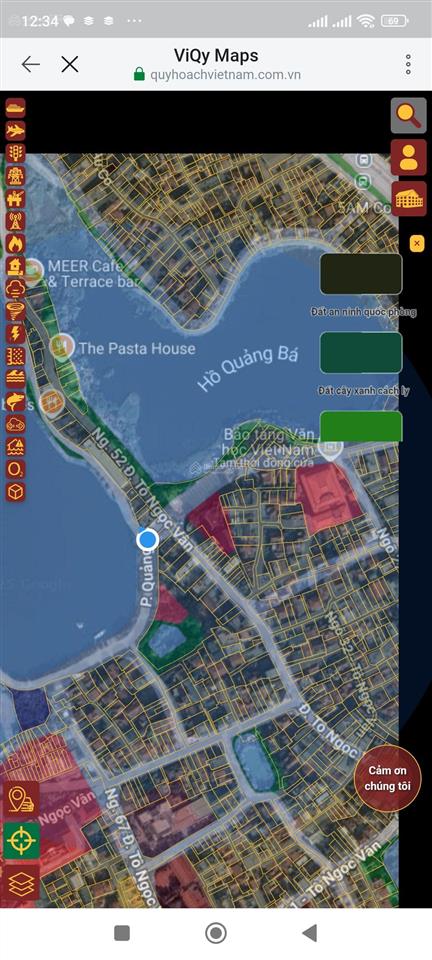 Vị trí độc tôn, diện tích 261m2 lô góc 3 mặt thoáng, view toàn hồ tây+view toàn cảnh hồ quảng bá.