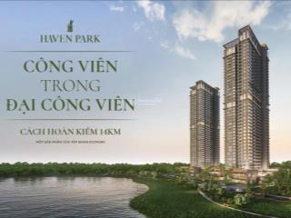 Bán căn hộ cao cấp haven park tại eco park căn góc giá thấp