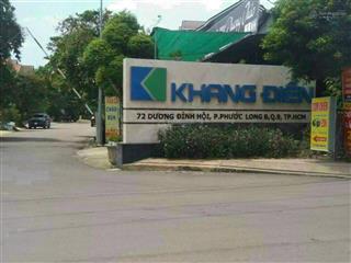 Bán lô đất biệt thự kdc khang điền intresco, phước long b, quận 9 giá 78 triệu/m2