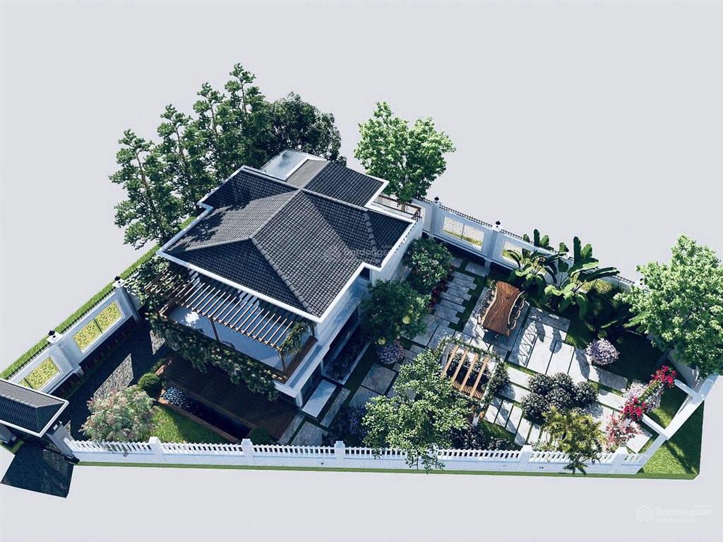 Biệt thự mặt hồ yên bài siêu đẹp