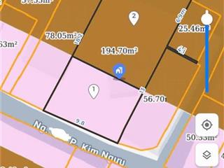 Chỉ 124 triệu/m2 sở hữu đất thổ cư sổ vuông đét khu vui chơi công viên Võ Thị Sáu