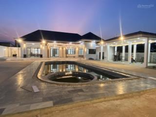 Biệt thự vườn hồ bơi có bbq có bungalow gần kcn tân an chỉ 14,5 tỷ