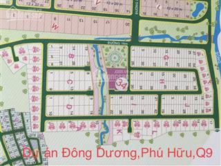 Chuyên bán đất nền dự án công ty đông dương đường bưng ông thoàn  75.5m2 lô góc giá 60 triệu/m2