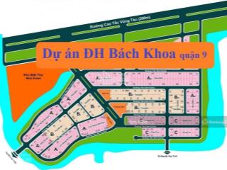 Cần bán nền biệt thự khu dân cư đại học bách khoa đã sổ đỏ vị trí giáp quận 2 phú hữu, quận 9