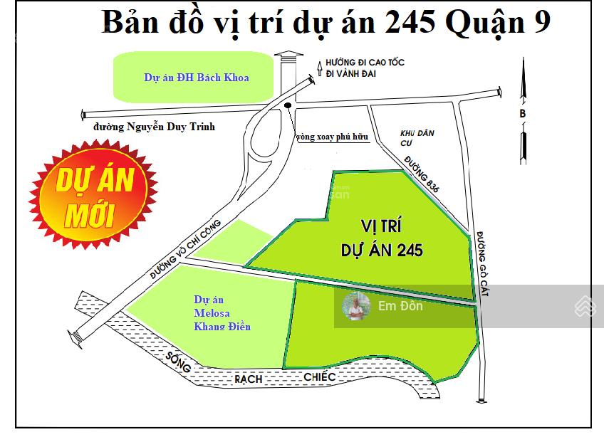 Bán đất nền dự án mới đại học quốc gia 245 phú hữu quận 9, hcm cam kết giá tốt nhất thị trường