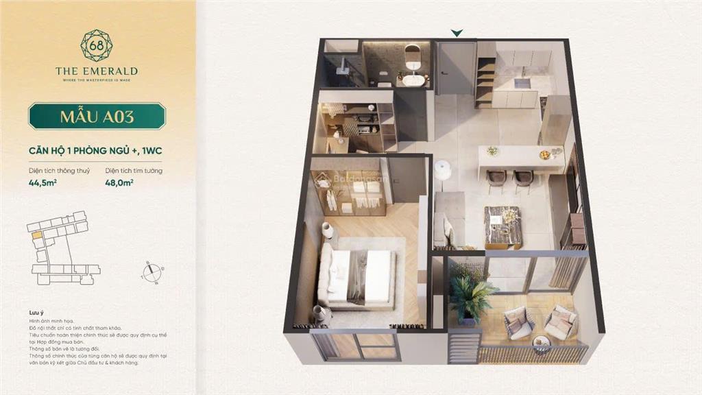 Chính chủ sang nhượng a2x. 03 căn 1pn + mua gđ đầu từ cđt tầng cao view siêu đẹp thương lượng thêm
