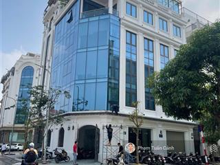 Building đẳng cấp phố nguyễn xiển, thanh xuân, dt 96/120m2x9 tầng, mt 20m lô góc giá chào 9x tỷ