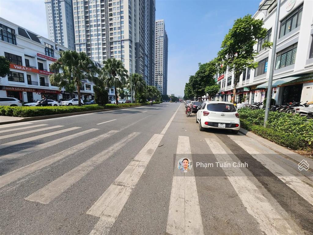 Kinh doanh đỉnh lk vinhomes gardenia (mặt phố hàm nghi), nam từ liêm dt 92m2 x5 tầng, mt 6m, 5x tỷ